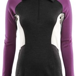 Aclima WarmWool Polo Femme, Bleu pétrole