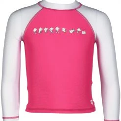 Arena Friends LS UV Tee Kids, blanc/bleu