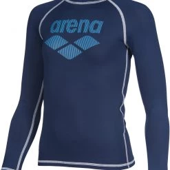 Arena Rash LS UV Vest Boys, bleu -Kayak, canoë, paddle Soldes Boutique arena rash ls uv vest boys navy 3 1
