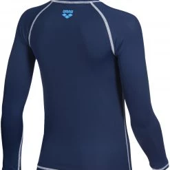 Arena Rash LS UV Vest Boys, blanc/gris -Kayak, canoë, paddle Soldes Boutique arena rash ls uv vest boys navy 4