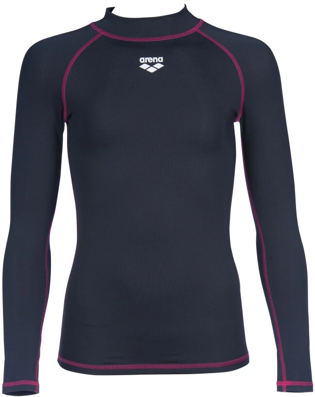 Arena Rash LS UV Vest Girls, gris 1 Arena Rash LS UV Vest Girls, gris