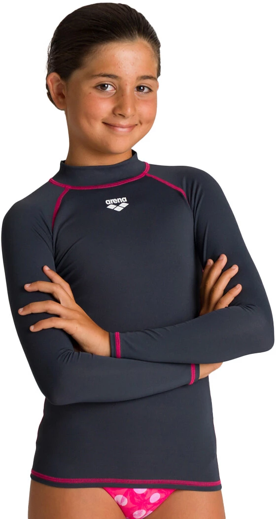 Arena Rash LS UV Vest Girls, gris 5 Arena Rash LS UV Vest Girls, gris – Image 5