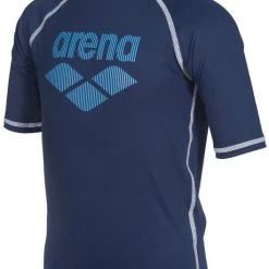 Arena Rash SS UV Vest Boys, blanc/gris -Kayak, canoë, paddle Soldes Boutique arena rash ss uv vest boys navy 3