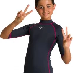 Arena Rash SS UV Vest Girls, blanc/gris 10 Arena Rash SS UV Vest Girls, blanc/gris -Kayak, canoë, paddle Soldes Boutique arena rash ss uv vest girls ash grey 5