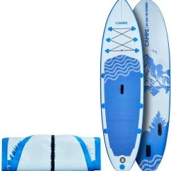CAMPZ Allround Inflatable SUP Set, bleu -Kayak, canoë, paddle Soldes Boutique campz allround inflatable sup set blue 3