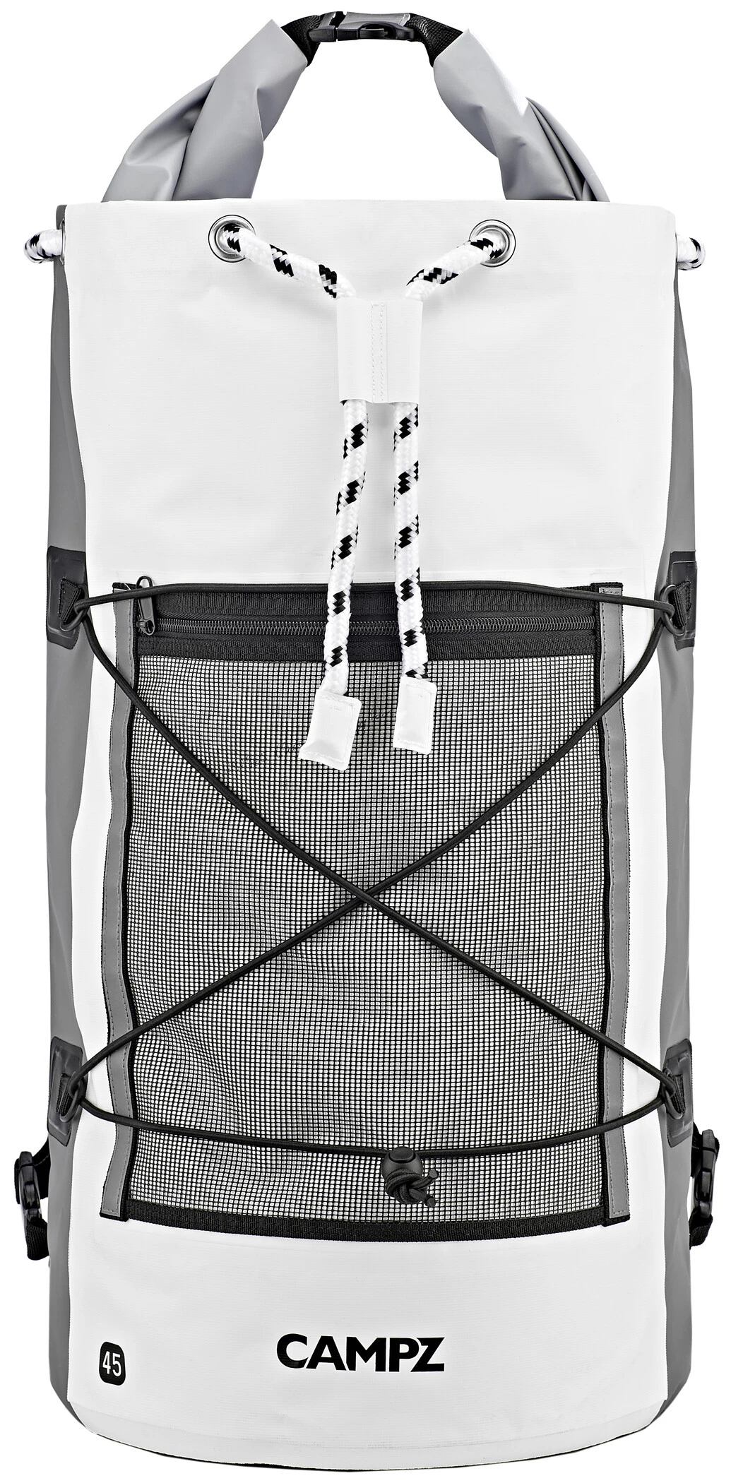 CAMPZ Watersports Dry Pack 45l, gris/blanc 1 CAMPZ Watersports Dry Pack 45l, gris/blanc
