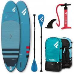 Fanatic Fly Air Premium/Pure Paquet SUP SUP gonflable 9'8" avec pagaie et pompe