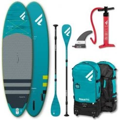 Fanatic Fly Air/Pure Paquet SUP SUP gonflable 9'8" avec pagaie et pompe