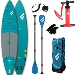Fanatic Ray Air Pocket/Pure SUP Package 11'6"x31" Inflatable SUP with Paddle and Pump