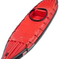 Grabner Couvre Canoë Pour Rivestar 1 place, rouge/noir