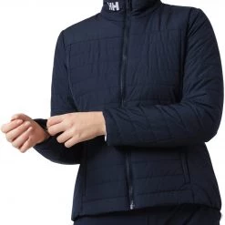 Helly Hansen Crew Insulator 2.0 Veste Femme, bleu -Kayak, canoë, paddle Soldes Boutique helly hansen crew insulator 20 jacket women navy 5 1