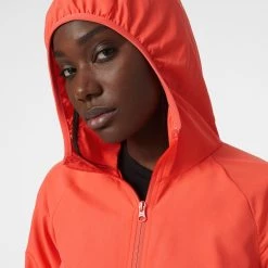 Helly Hansen Juell Light Veste Femme, rouge -Kayak, canoë, paddle Soldes Boutique helly hansen juell light jacket women hot coral 3 1