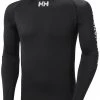 Helly Hansen Waterwear Rashguard Long Sleeve Shirt Men, blanc