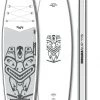 Indiana SUP 11'6 Touring Inflatable SUP Board, noir/gris