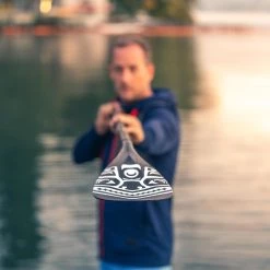 Indiana SUP Carbon Telescope Plaquettes de natation avec sac 3 pièces, blanc -Kayak, canoë, paddle Soldes Boutique indiana sup carbon telescope paddles with bag 3 pieces white 4