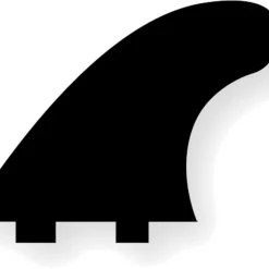 Indiana SUP Composite FCS Side Fins, noir