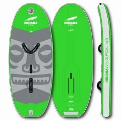 Indiana SUP Wing Foil 149L Inflatable SUP, vert/gris