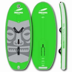 Indiana SUP Wing Foil 165L Inflatable SUP, vert/gris