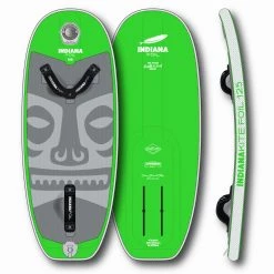 Indiana SUP Wing Foil 125L Inflatable SUP, blanc/bleu