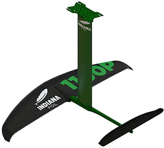 Indiana SUP Wing/SUP Foil 1100P Complete, noir/vert 1 Indiana SUP Wing/SUP Foil 1100P Complete, noir/vert