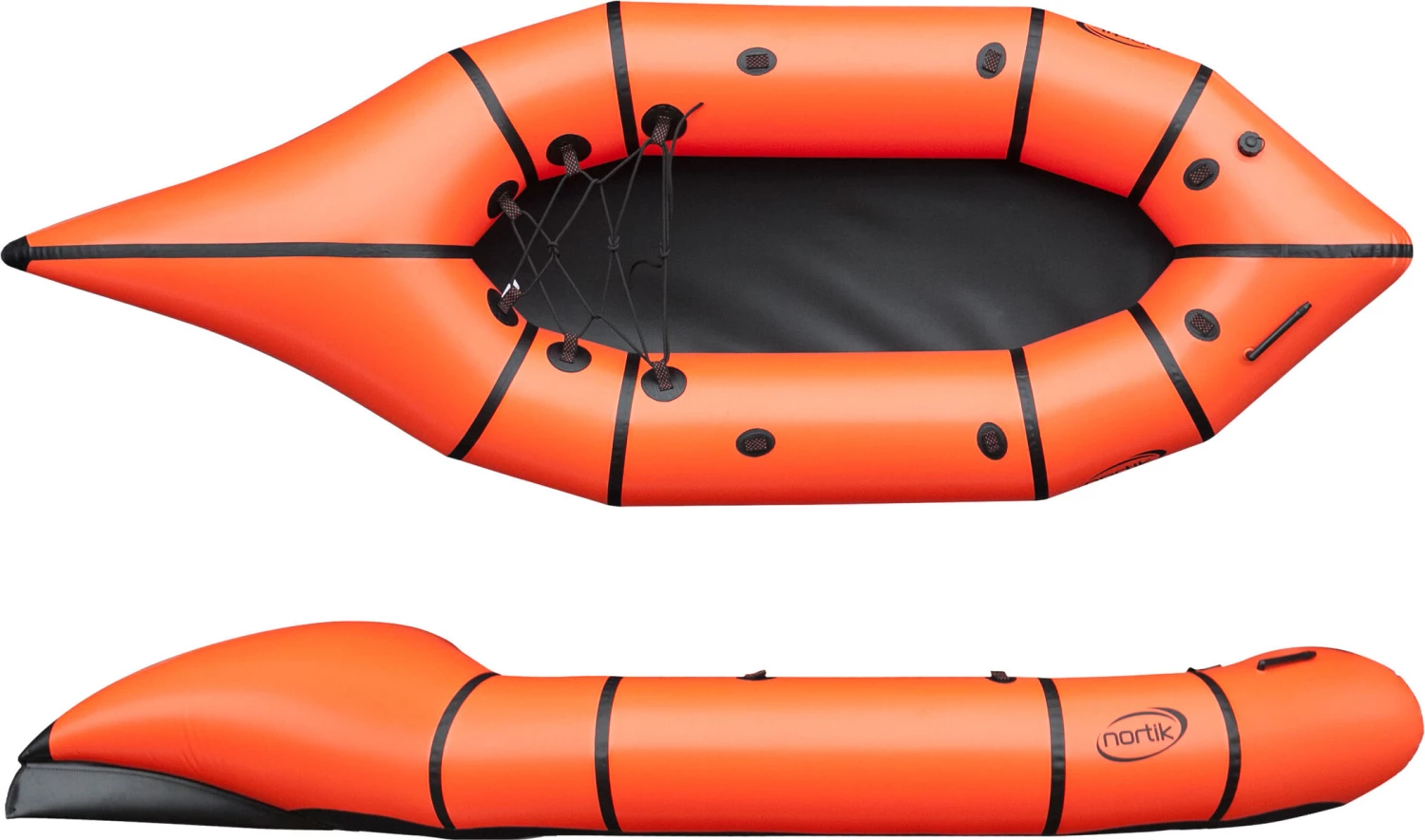 Nortik CityRaft Bateau, orange/noir 1 Nortik CityRaft Bateau, orange/noir