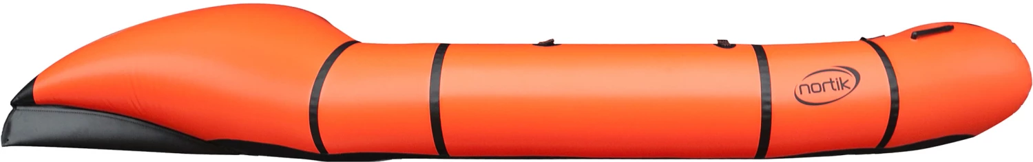 Nortik CityRaft Bateau, orange/noir 2 Nortik CityRaft Bateau, orange/noir – Image 2