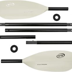 Nortik Fiberglass Pagaie 2x150cm 1x230cm -Kayak, canoë, paddle Soldes Boutique nortik fiberglass combination paddle 2x150cm 1x230cm 3