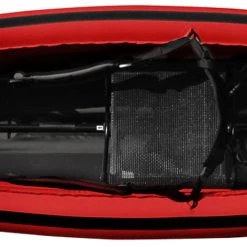 Nortik scubi 1 XL Kayak, noir/rouge