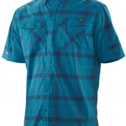 NRS Guide T-shirt à manches courtes Homme, Bleu pétrole -Kayak, canoë, paddle Soldes Boutique nrs guide shortsleeve shirt men fjord 3
