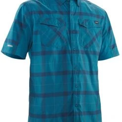 NRS Guide T-shirt à manches courtes Homme, Bleu pétrole -Kayak, canoë, paddle Soldes Boutique nrs guide shortsleeve shirt men fjord 4