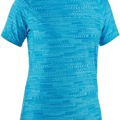 NRS H2Core Silkweight T-shirt à manches courtes Femme, bleu -Kayak, canoë, paddle Soldes Boutique nrs h2core silkweight shortsleeve shirt women cyan 4