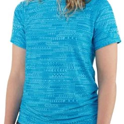 NRS H2Core Silkweight T-shirt à manches courtes Femme, bleu -Kayak, canoë, paddle Soldes Boutique nrs h2core silkweight shortsleeve shirt women cyan 5