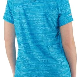 NRS H2Core Silkweight T-shirt à manches courtes Femme, bleu -Kayak, canoë, paddle Soldes Boutique nrs h2core silkweight shortsleeve shirt women cyan 6
