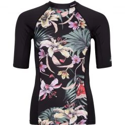 O'Neill Anglet SS Skin AOP Women, noir/Multicolore