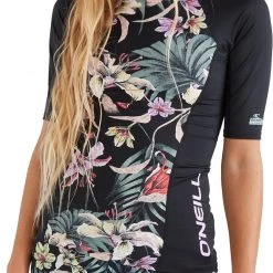 O'Neill Anglet SS Skin AOP Women, noir/Multicolore 6 O'Neill Anglet SS Skin AOP Women, noir/Multicolore -Kayak, canoë, paddle Soldes Boutique oneill anglet ss skin aop women black ao 3 1