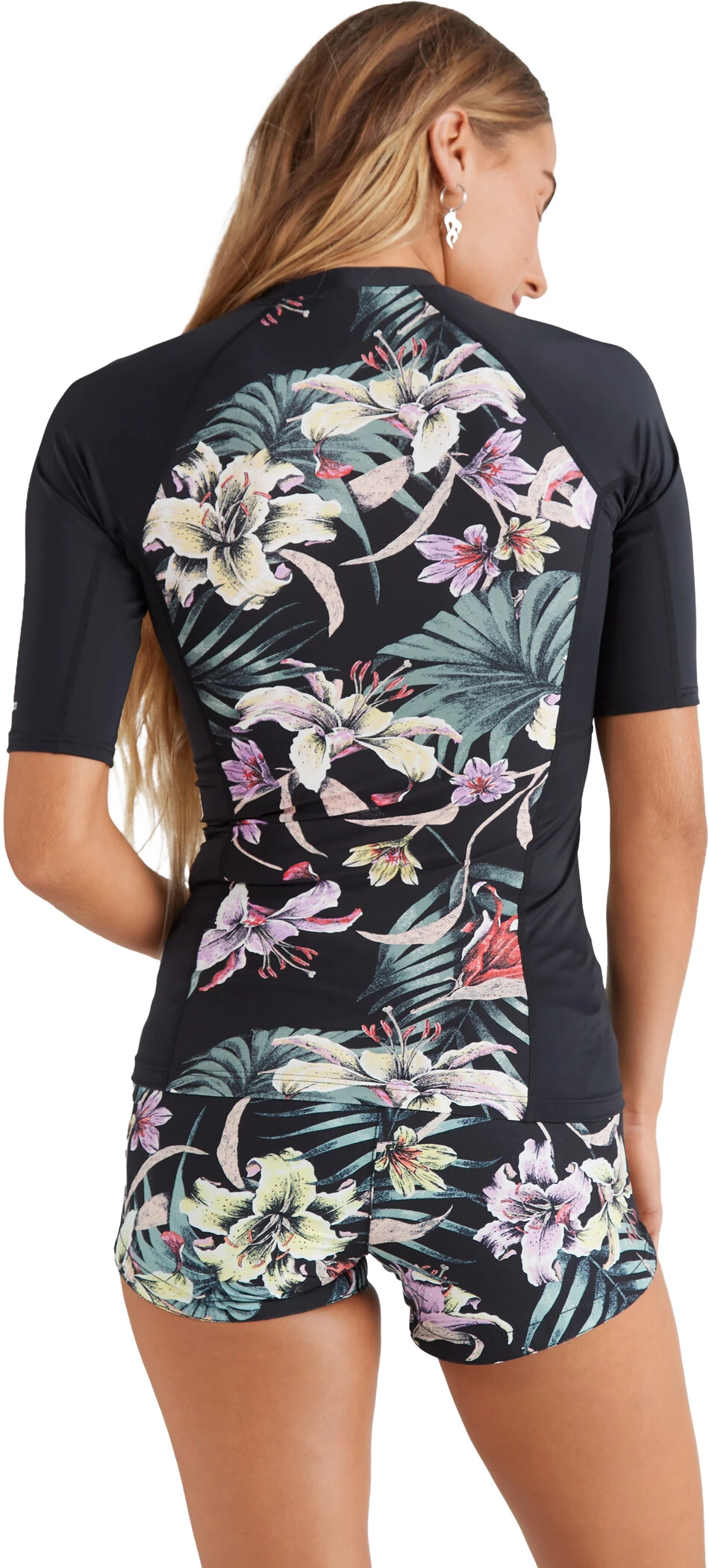 O'Neill Anglet SS Skin AOP Women, noir/Multicolore 4 O'Neill Anglet SS Skin AOP Women, noir/Multicolore – Image 4