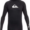 Quiksilver All Time Longsleeve Rashguard Men, bleu