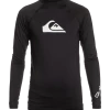 Quiksilver All Time LS UV Shirt Youth, bleu