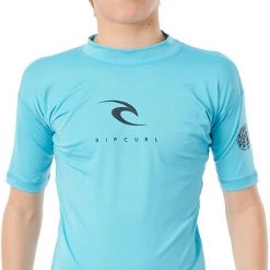 Rip Curl Corp SS UV Shirt Boys, rouge