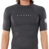 Rip Curl Down Patrol Performance SS UV Shirt Men, jaune