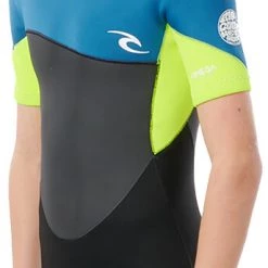 Rip Curl Omega SS Back Zip Suit Boys, noir/Multicolore 6 Rip Curl Omega SS Back Zip Suit Boys, noir/Multicolore -Kayak, canoë, paddle Soldes Boutique rip curl omega ss back zip suit boys neon lime 3