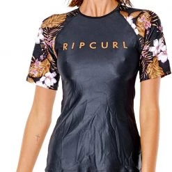 Rip Curl Playabella Relaxed SS Shirt Women, noir