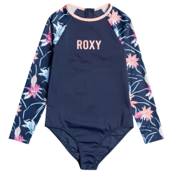 Roxy Sporty Onesie Girls, bleu/Multicolore