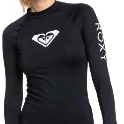 Roxy Whole Hearted LS Rashguard Women, bleu
