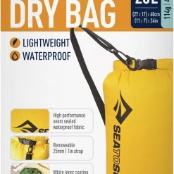 Sea to Summit Lightweight Sling Sac de compression étanche 20l, bleu -Kayak, canoë, paddle Soldes Boutique sea to summit lightweight sling dry bag 20l yellow 6