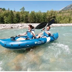Sevylor Tahaa Kit Kayak, bleu/gris -Kayak, canoë, paddle Soldes Boutique sevylor riviera kayak 3