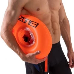 Zone3 Swim Safety Buoy Donut Sac de compression étanche, orange -Kayak, canoë, paddle Soldes Boutique zone3 swim safety buoy donut dry bag hi vis orange 5